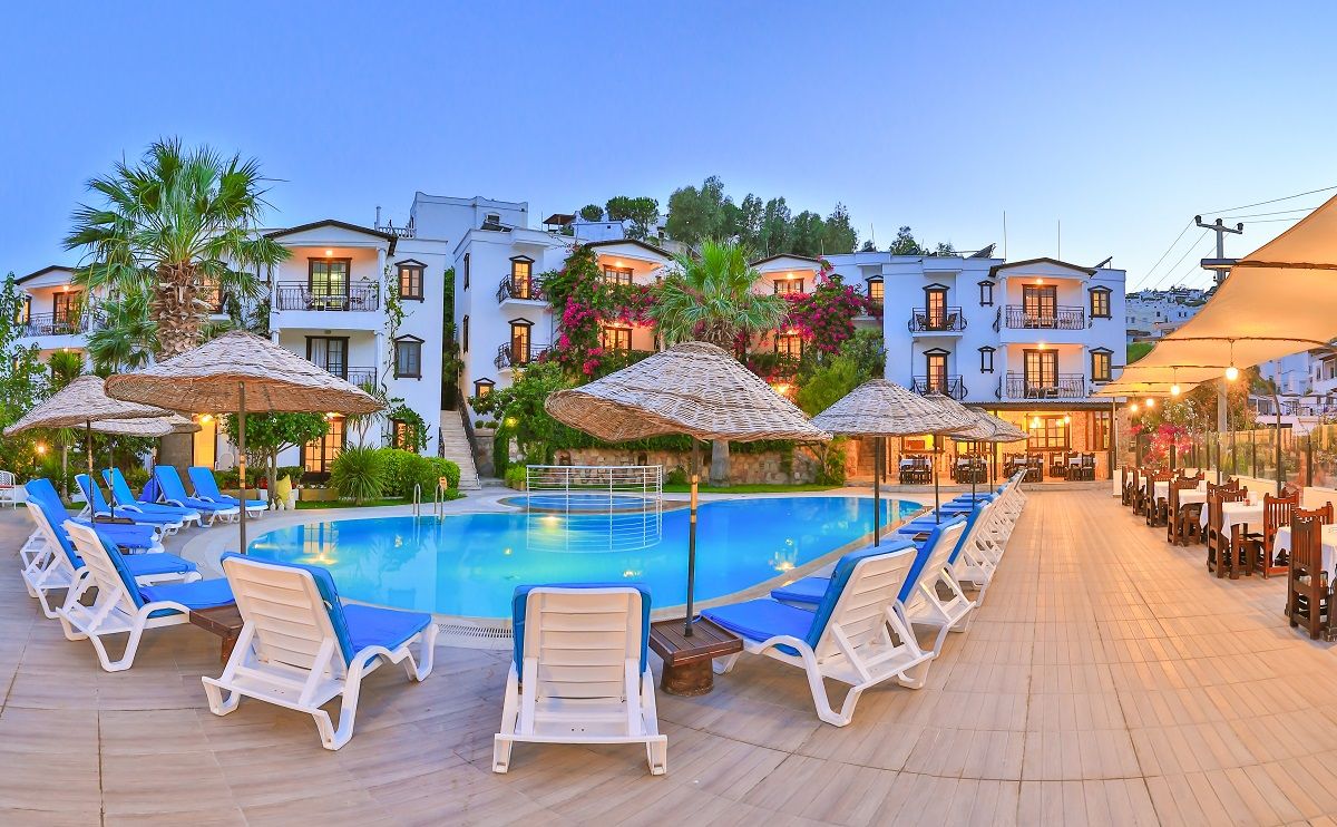 Sunny Garden Nilufer Hotel Turgutreis Exteriér fotografie